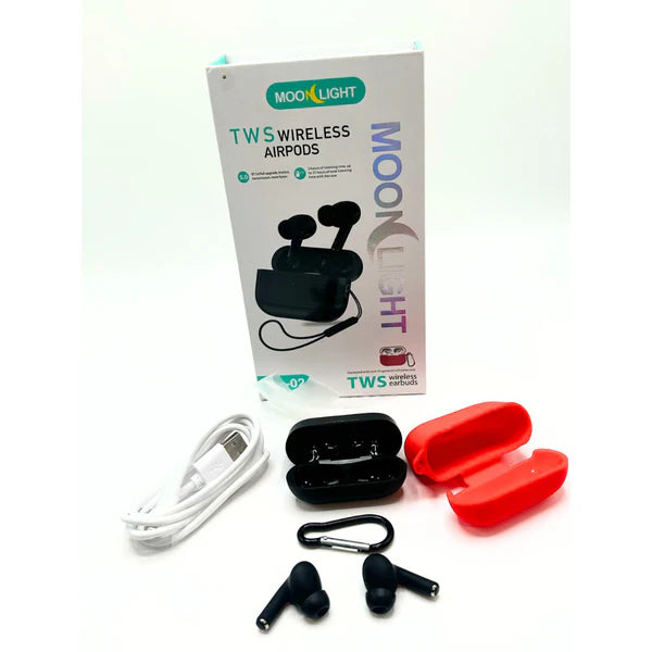 MOON LIGHT TWS Wireless AirPods 5.0 – High-Quality Sound