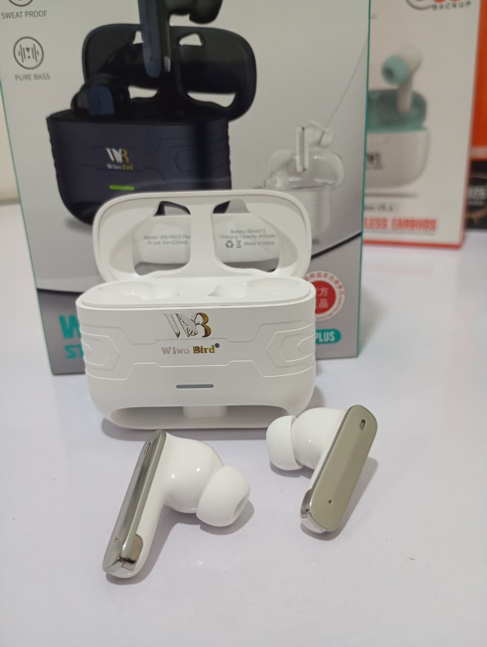 Wiwo Bird WB-PRO3 PLUS Wireless Stereo Earbuds (Version: V5.4)