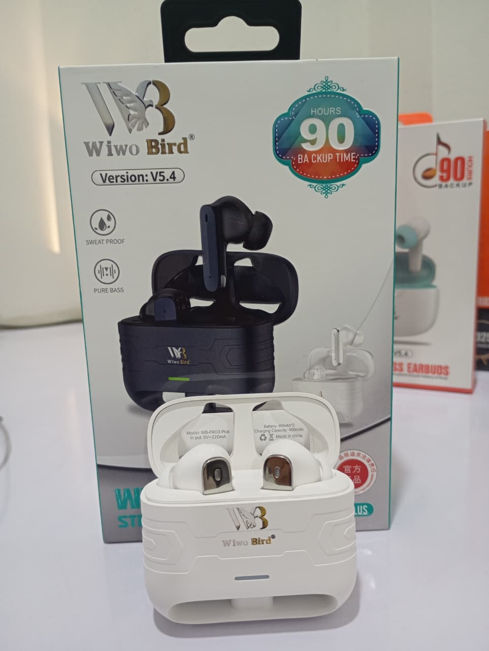 Wiwo Bird WB-PRO3 PLUS Wireless Stereo Earbuds (Version: V5.4)